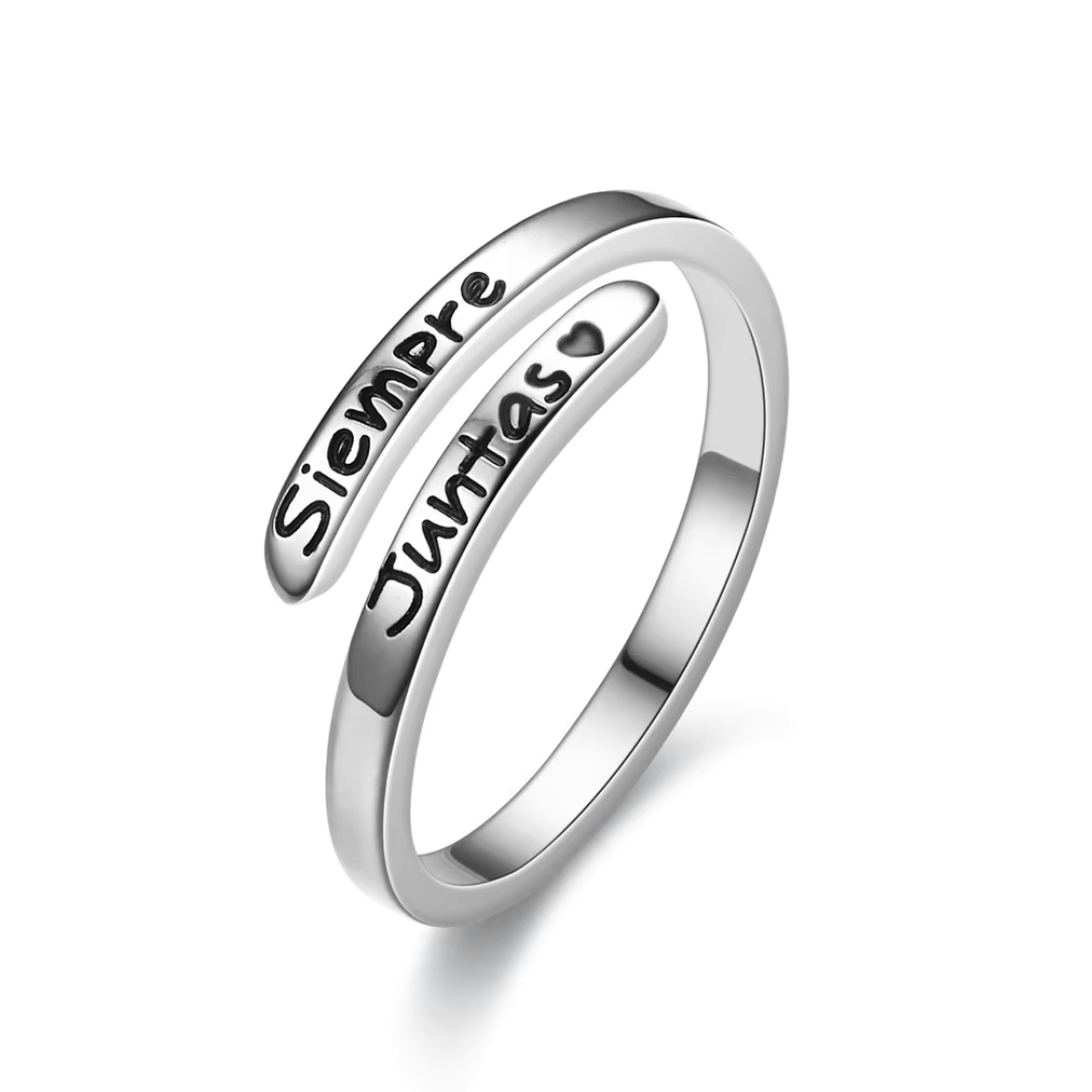 Anillos "Siempre Juntas"